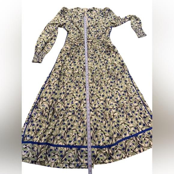 ME+EM Trailing Flower Print Maxi Dress US 10 - Picture 6 of 10